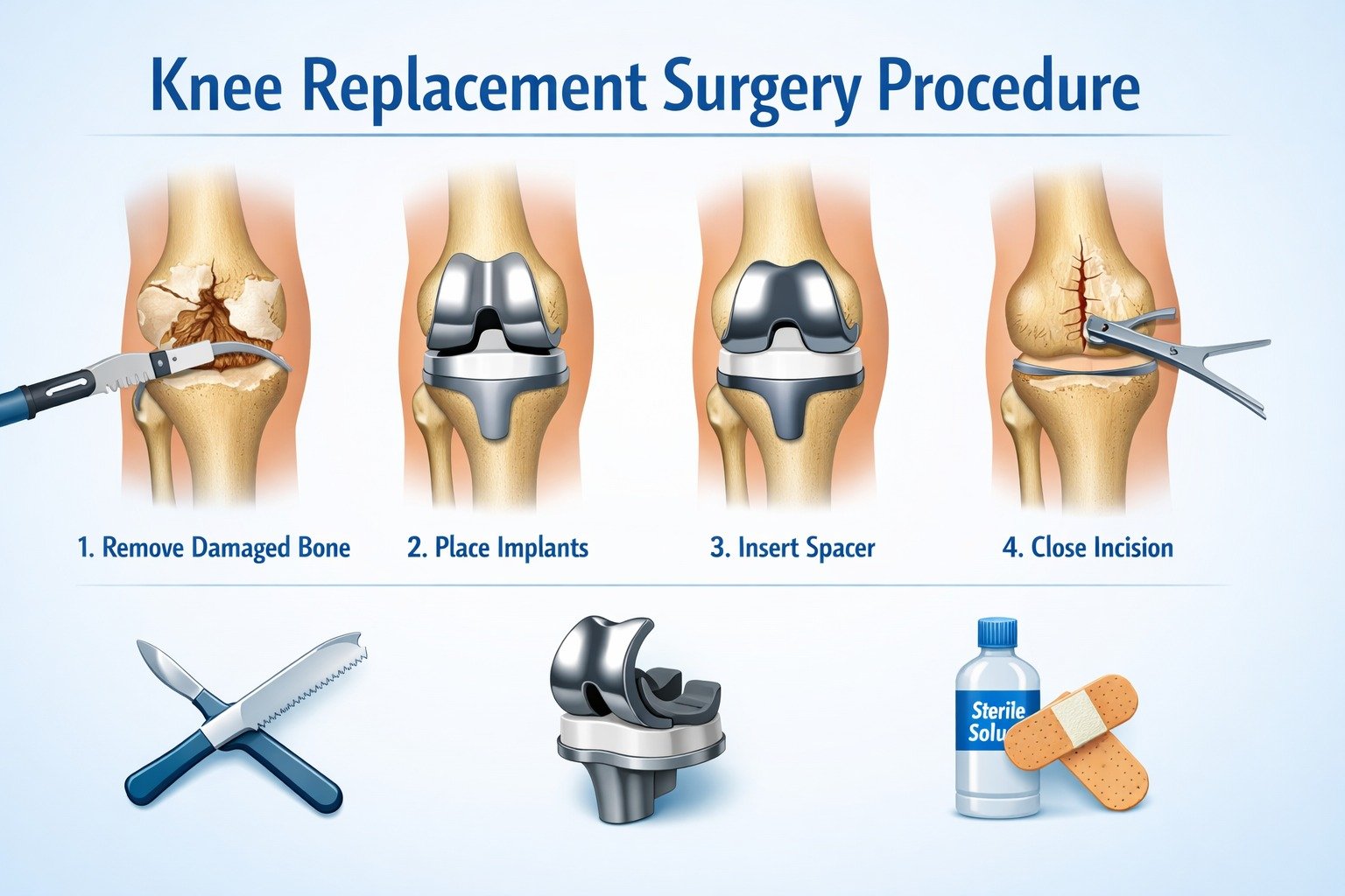 Knee Replacement Surgery Procedure