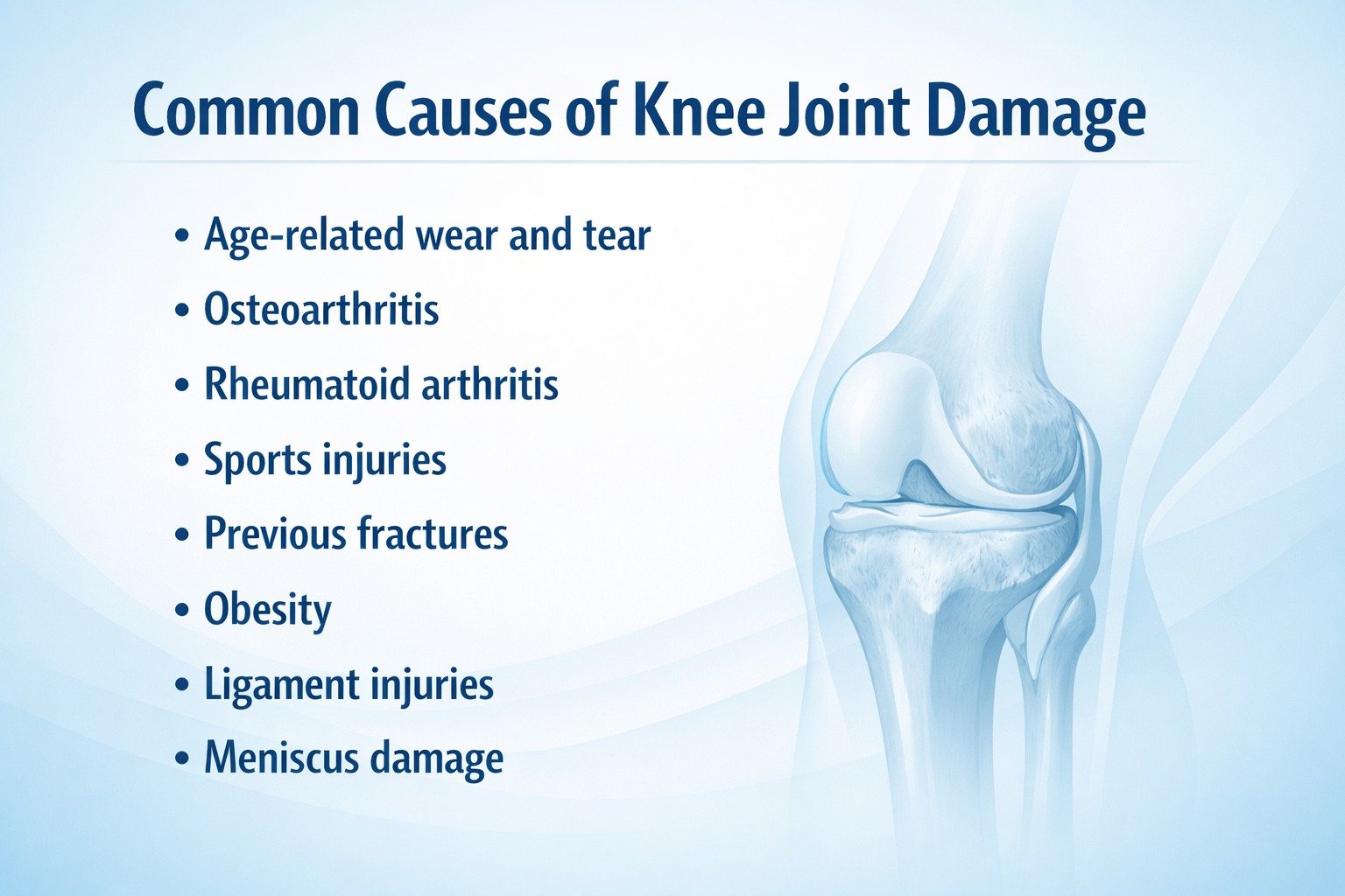 Common Causes of Knee Joint Damage