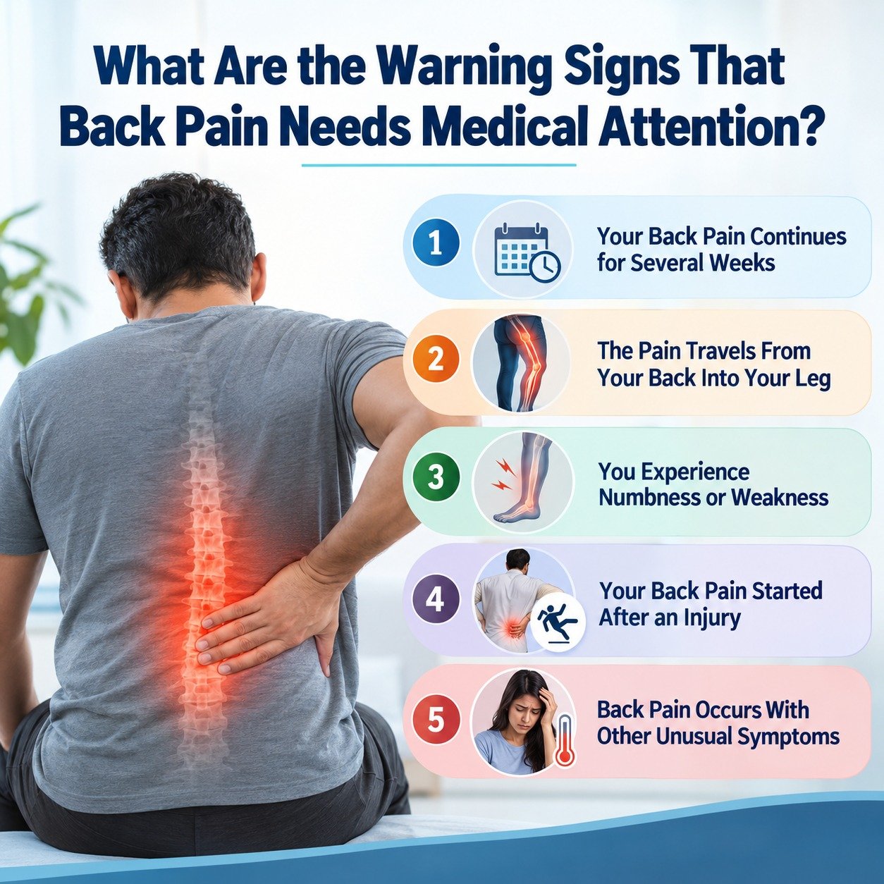 What Are the Warning Signs That Back Pain Needs Medical Attention