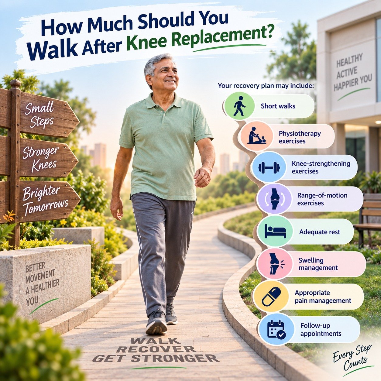 Why Is Walking Important After Knee Replacement